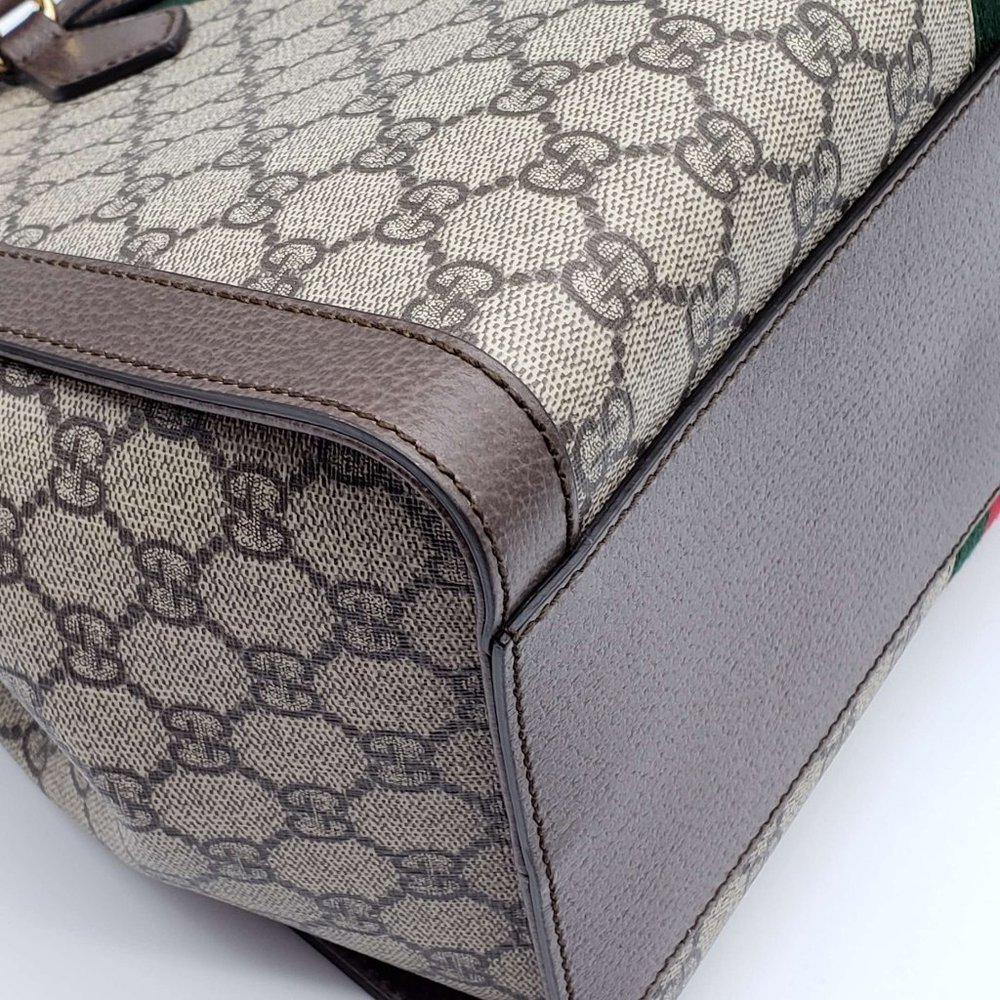 100% Authentic Gucci GG Ophidia Medium Supreme Handbag and Shoulder Bag - Picture 9 of 16